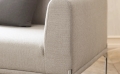 Sofa modułowa 8 CAISA nogi szara stal BOLIA  