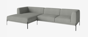 Sofa modułowa 8 CAISA nogi szara stal BOLIA  