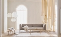Sofa modułowa 9 CAISA nogi szara stal BOLIA    