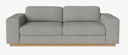Sofa 2,5-osobowa SEPIA podstawa dąb bielony BOLIA 