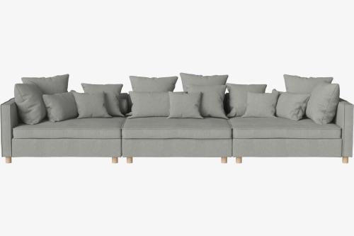 Sofa 3-modułowa L MALIN 6 poduszek BOLIA  różne warianty 