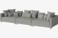 Sofa 3-modułowa L MALIN 6 poduszek BOLIA  różne warianty 