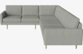 Sofa 6-osobowa narożna SCANDINAVIA REMIX lewa BOLIA 