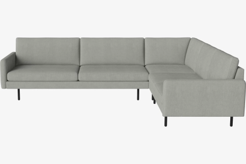 Sofa 6-osobowa narożna SCANDINAVIA REMIX prawa BOLIA 