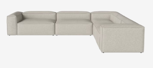 Sofa modułowa otwarta COSIMA 370 x 330 prawa BOLIA  