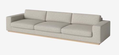 Sofa 5-osobowa SEPIA podstawa dąb bielony olejowany BOLIA