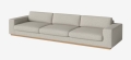 Sofa 5-osobowa SEPIA podstawa dąb naturalny olejowany BOLIA 