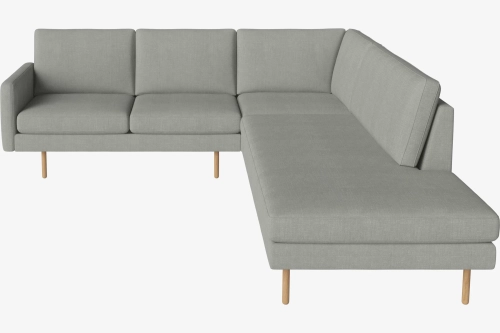Sofa 4-osobowa narożna SCANDINAVIA REMIX otwarta prawa BOLIA 