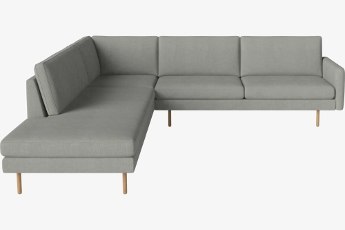Sofa 5-osobowa narożna SCANDINAVIA REMIX otwarta lewa BOLIA 