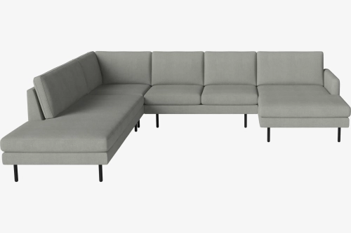 Sofa 5-osobowa narożna SCANDINAVIA REMIX prawy szezlong BOLIA 
