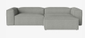Sofa modułowa z pufem 4 COSIMA 300 cm BOLIA 