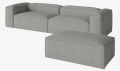 Sofa modułowa z pufem 4 COSIMA 300 cm BOLIA 
