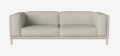 Sofa modułowa 3-osobowa COSY dąb bielony olejowany BOLIA