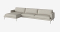 Sofa 4,5-osobowa z szezlongiem lewa VENEDA SLIM BOLIA 