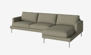 Sofa 3,5-osobowa z szezlongiem prawa VENEDA SLIM BOLIA  