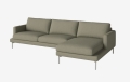 Sofa 3,5-osobowa z szezlongiem prawa VENEDA SLIM BOLIA  