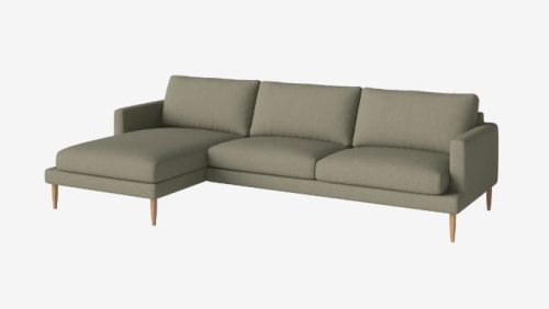 Sofa 3,5-osobowa z szezlongiem lewa VENEDA SLIM BOLIA  
