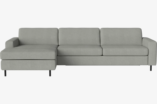 Sofa rozkładana 3-osobowa z szezlongiem SCANDINAVIA lewa BOLIA  