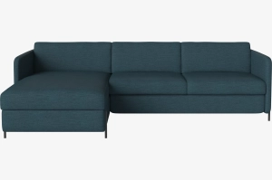 Sofa rozkładana 2,5-osobowa z szezlongiem PIRA lewa BOLIA 