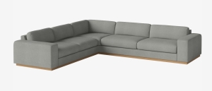 Sofa 6-osobowa narożnikowa 2 SEPIA podstawa czarna BOLIA  