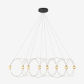 Lampa Munari X8 Gold złożona DCW Editions 