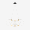 Lampa Munari X6 Gold złożona DCW Editions  