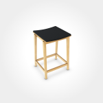 Taboret barowy tapicerowany STOCKHOLM, dąb TON 