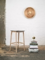 Taboret taboret barowy tapicerowany STOCKHOLM, buk TON 