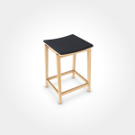 Taboret taboret barowy tapicerowany STOCKHOLM, buk TON 