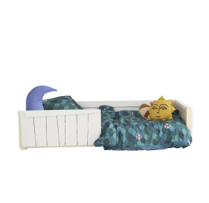 Drewniane łóżko STAR LIGHT BASE 90x190 Mathy by Bols