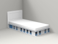 Łóżko STA 90F 10S + 2G Creative beds  Mathy by Bols  rózne warianty