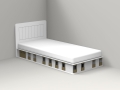 Łóżko STA 90F 10S + 2G Creative beds  Mathy by Bols  rózne warianty