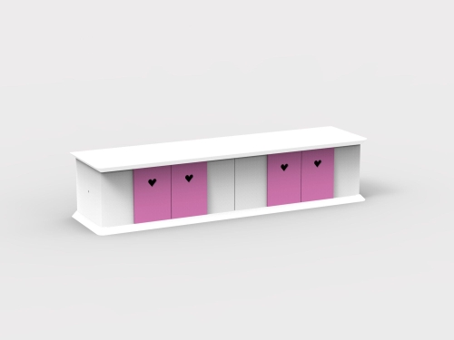 Szafka STA 93 4S Creative beds  Mathy by Bols rózne warianty