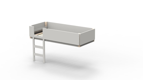 Część do łóżka piętrowego 124 cm Mathy by Bols różne warianty 