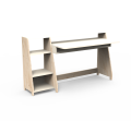 Duże biurko ASYMETRY MONTESSORI  Mathy by Bols  różne warianty