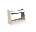 Biurko drewniane duże  ASYMETRY MONTESSORI  Mathy by Bols rózne warianty