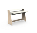 Biurko drewniane duże  ASYMETRY MONTESSORI  Mathy by Bols rózne warianty