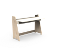 Biurko drewniane duże  ASYMETRY MONTESSORI  Mathy by Bols rózne warianty