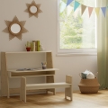 Ewoluujące biurko ASYMETRY MONTESSORI  Mathy by Bols  różne warianty