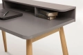 Biurko Farsta Gray/ Oak Woodman  