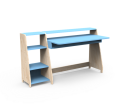 Biurko z półkami ASYMETRY MONTESSORI  Mathy by Bols różne warianty