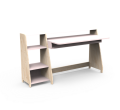 Biurko z półkami ASYMETRY MONTESSORI  Mathy by Bols różne warianty