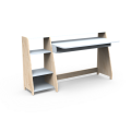 Biurko z półkami ASYMETRY MONTESSORI  Mathy by Bols różne warianty
