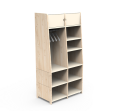 Garderoba podwójna 180cm ASYMETRY MONTESSORI Mathy by Bols różne warianty