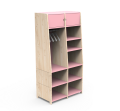 Garderoba podwójna 180cm ASYMETRY MONTESSORI Mathy by Bols różne warianty