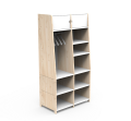 Garderoba podwójna 180cm ASYMETRY MONTESSORI Mathy by Bols różne warianty