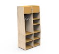 Garderoba podwójna 180cm ASYMETRY MONTESSORI Mathy by Bols różne warianty