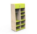 Garderoba podwójna 180cm ASYMETRY MONTESSORI Mathy by Bols różne warianty