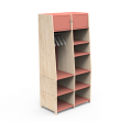 Garderoba podwójna 180cm ASYMETRY MONTESSORI Mathy by Bols różne warianty