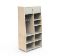 Garderoba podwójna 180cm ASYMETRY MONTESSORI Mathy by Bols różne warianty